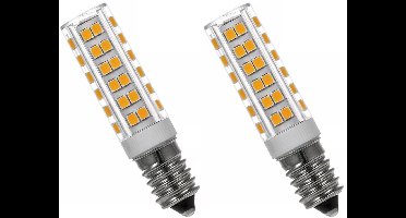 Spectrum LED Miniatuur Lamp E14 4.5W - 230V - 495 Lumen - 6000K Koud wit - Helder daglicht - Energiezuinig - 2 stuks