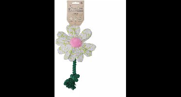 Garden Paws Trektouw S - Extra Stevig Hondentouw - Hondenspeelgoed - Scarecrow Spring Sakura