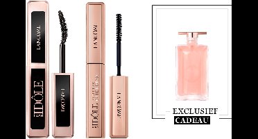 Lancôme Travel Size Mascara Duo + Cadeau - Mini Lash Idôle Mascara Zwart & Mini Lash Idôle Flutter Extension Mascara Zwart + Idôle 5ml Cadeau