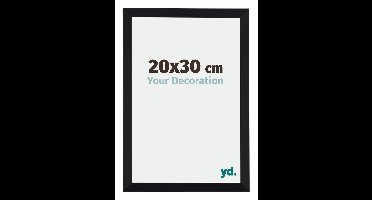 Your Decoration - Fotolijst 20x30 cm - MDF - Zwart Mat - Catania