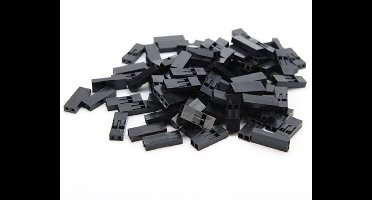 2-Pin Dupont 2.54 mm Connector Behuizing – 50 stuks