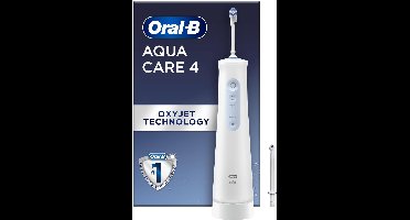 Oral-B Aquacare 4 Oxyjet - Wit - Elektrische Waterflosser