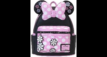 Mickey & Minnie Mouse Loungefly - Minnie Floral Rock The Dots Mini rugzak meerkleurig