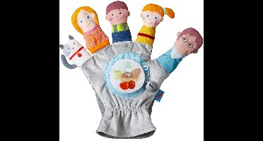 Haba speelhandschoen familie handpop educatief speelgoed.