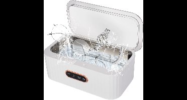 Ultrasoon Reiniger - 400ML - Reinigingsapparaat voor Brillen En Sieraden - Ultrasone Reiniger - Ultrasonic Cleaner - voor Brillen, Sieraden, Horloges, Kunstgebitten, Ultrasoon Reinigingsmachines