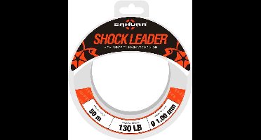 Sakura Shock Leader Monofilament 50 M Wit 1.280 mm