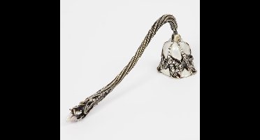 Kaarsenblusser-kaars snuffer-bloemenkaarsblusser met lang handvat-c