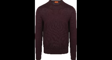 Suitable Merino Pullover Bordeaux - Maat M - Heren - Sweater
