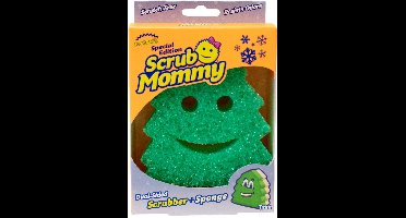 Scrub Mommy Schoonmaakspons – Kerst Editie - Kerstboom – 1 stuk
