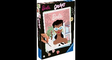 Ravensburger schilderen op nummer Barbie 1959 creatief pakket volwassenen.