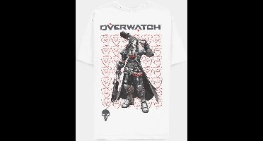 Overwatch - Reaper Guns Heren T-shirt - 2XL - Wit