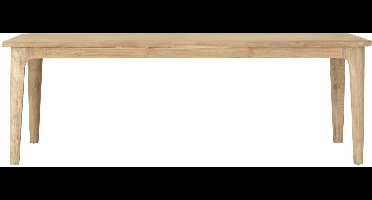 DTP Home Dining table Forte rectangular,76x225x90 cm, teakwood natural