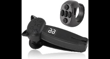 Allecto plus - Externe trigger afstandsbediening voor camera-opname, met scrollring en instelbare snelheid - Makkelijk bladeren.