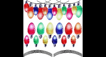 Allecto plus - Reflecterende Kerst Auto Magneten Set, Magnetische Festive Decoratie voor Auto, Brievenbus en Raam