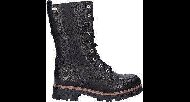 Mustang dames veterboot - Zwart - Maat 36
