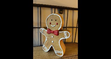 Beeld | Koekemannetje | Kerst 16 cm hoog | Kerstmis |Trendy | Woonaccessoires | Woonaccessoire | Bear | Puber | Woon | Wonen | Woninginrichting | Gadget | Mannen | Vrouwen | Gaaf | Stoer | Eyecatcher | Trendy | Trending | Accessoire | Woondecoratie