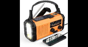 Bouwradio met Accu - Noodradio - DAB