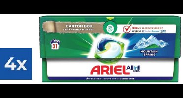 Ariel Pods Allin1 - Mountain Spring - 124 pods voordeelverpakking