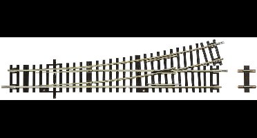 H0 Roco RocoLine (zonder ballastbed) 42442 Wissel, Links 230 mm 1 stuk(s)