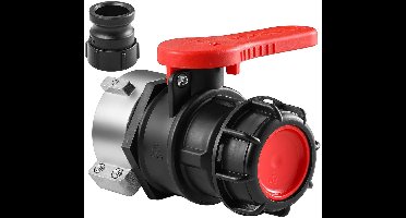 75 mm IBC-kogelkraanadapter, 2,95 inch grove schroefdraad IBC-kogelkraanconnector vervangen