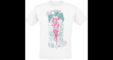 Harry Potter Mandrake Warning Heren T-shirt - wit - XL