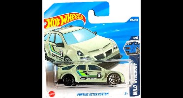 HOT WHEELS PONTIAC AZTEK CUSTOM HONG 5 MEADOW GREEN 205/250 HW WILD WIDEBODY 3/5 SHORT CARD 2025