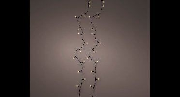 Buiten kerstverlichting 3 meter – Soft Gold 2700k – 40 dimbare LED’s met timer en 5 m aanloopsnoer – IP44