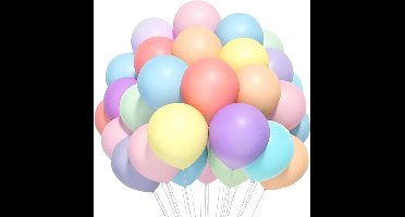 New Age Devi - Krachtige Pastelkleurige Ballonnen - Effen -10 stuks - Babyshower -Kraamfeest -Verjaardag - Geboorte - Fotoshoot - Wedding - Marriage - Birthday - Party - Feest - Huwelijk