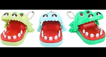 Allecto plus - Bijten Vinger Speelgoed voor Kinderen | Dierentanden Speelgoed | Mini-Krokodil Sleutelhanger | Grappig Speelgoed