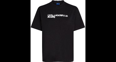 Karl Lagerfeld Jeans A1w17005 T-shirt Met Korte Mouwen Zwart XS Vrouw