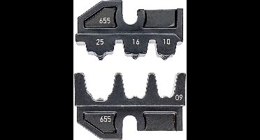 Knipex 97 49 09 Krimpprofiel voor adereindhulzen