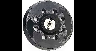 Geperforeerde schuurschijf 125 mm - Voor Schuurmachines - Set van 10 stuks