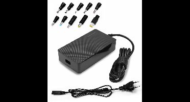 120 W Universele Laptop Notebook Oplader met 10 pluggen / Multi-Range Universal Notebook Adapter Charger 10 Tips - 18,5~20 V - 6,0~6,48 A - 110~220 V - 120 W