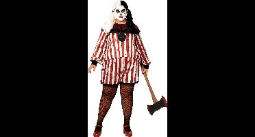ATOSA - Horrorclown Kostuum voor Dames grote maten - XXL