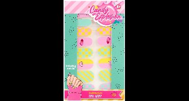 Create It! Candy Explosion Kunstnagel Stickers