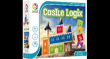 SmartGames - Castle Logix - Houten kleuterspel - ruimtelijk inzicht