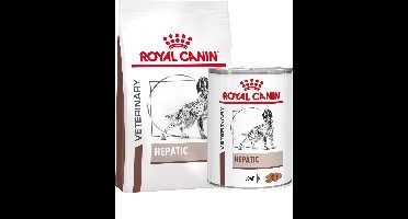Royal Canin Hepatic Hond - 7 kg + 12 x 420 g