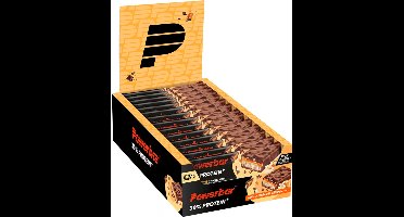 Powerbar | Eiwitreep | Protein + Bar 30% | Caramel Vanilla Crisp - 15x55g