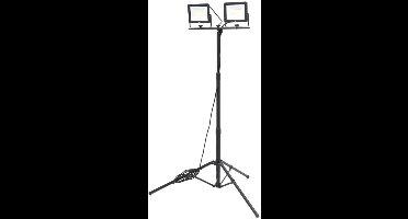 HBM dubbele LED bouwlamp 2 x 50W 2 x 4.700 lumen met statief 5000K