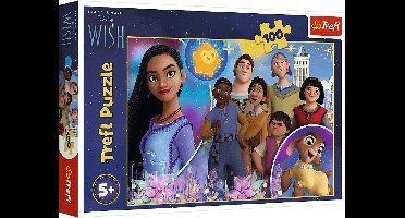 Trefl 100, Wish, Disney Wish, 100 stuk(s), Stripfiguren, 5 jaar