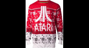 Difuzed Atari Kersttrui Maat L - Rood