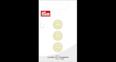 Schelp 15mm geel 3st - Prym