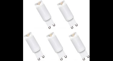 Spectrum LED Insteeklampje G9 2.5W - 230V - 190 Lumen - 3000K Warm wit - Gezellig licht - Energiezuinig - 5 stuks