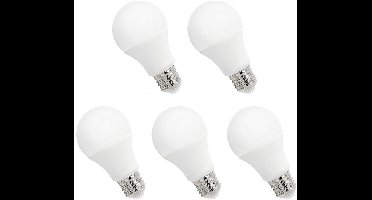 Spectrum LED Lamp E27 4.9W - 230V - 450 Lumen - 3000K Warm wit - Gezellig licht - Energiezuinig - 5 stuks