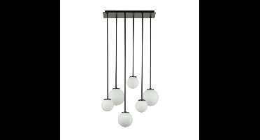 Tulia 6 Hanglamp Sigma Lighting - Modern Wit/Zwart
