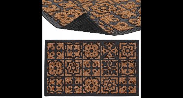 Mozaïek Kokosvezel & Rubber Deurmat 75x45 cm