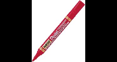 Pentel N850 Permanente Marker Rood - 2 Stuks