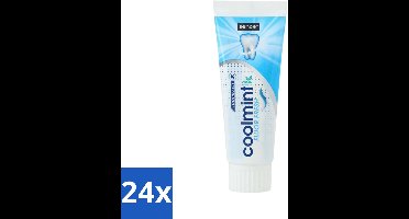24 x Sence - Freshmint - Tandpasta - Met Fluor - 75 ml - Tandpasta - Fluoride - Frisse Adem - Mondhygiëne - Gaatjes Voorkomen