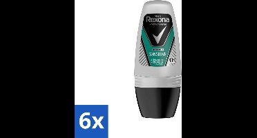 6 x Rexona Men - Sensitive - Deo Roll-on - Anti-transpirant - 50 ml - Deodorant Voor Gevoelige Huid - Mannelijke Deodorant - Roll-on Deodorant - Anti-transpirant - Zweetvermindering