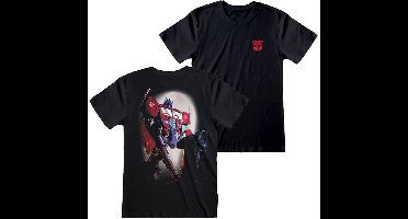 Transformers Power Of A Prime T-Shirt TRA09222TSB Black-2XL